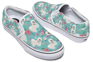 Havanese Flower Slip-On Shoes