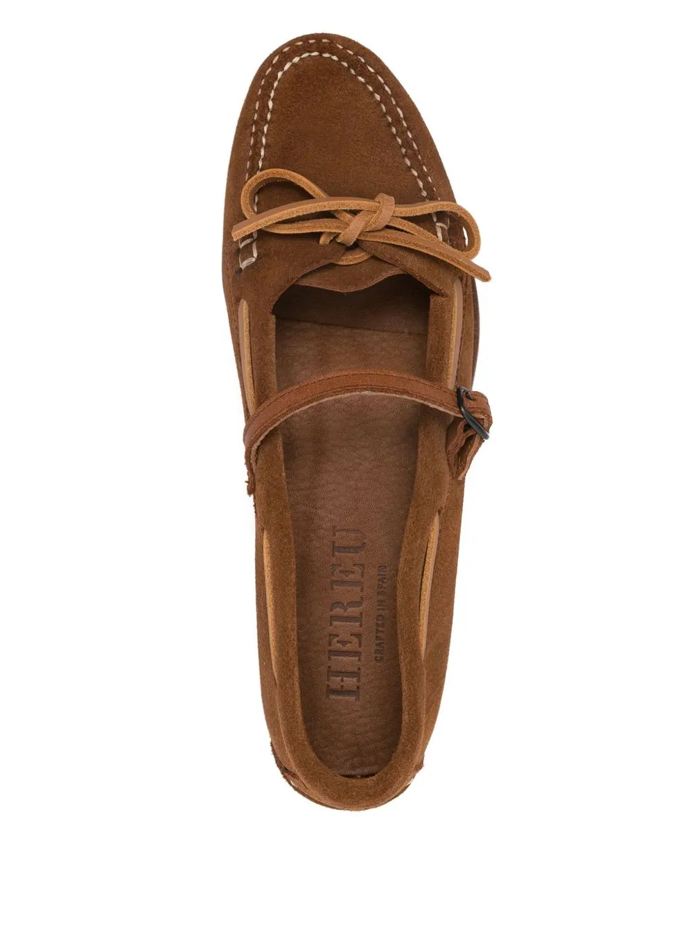 Hereu Women's Flat Shoes Leather