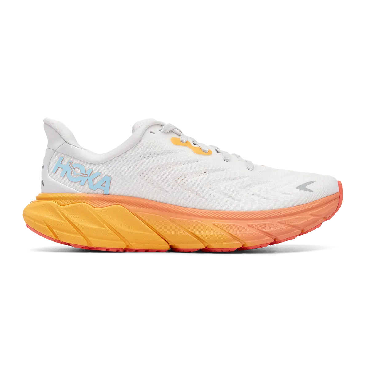 Hoka Arahi 6 - Nimbus Cloud - Blanc de Blanc