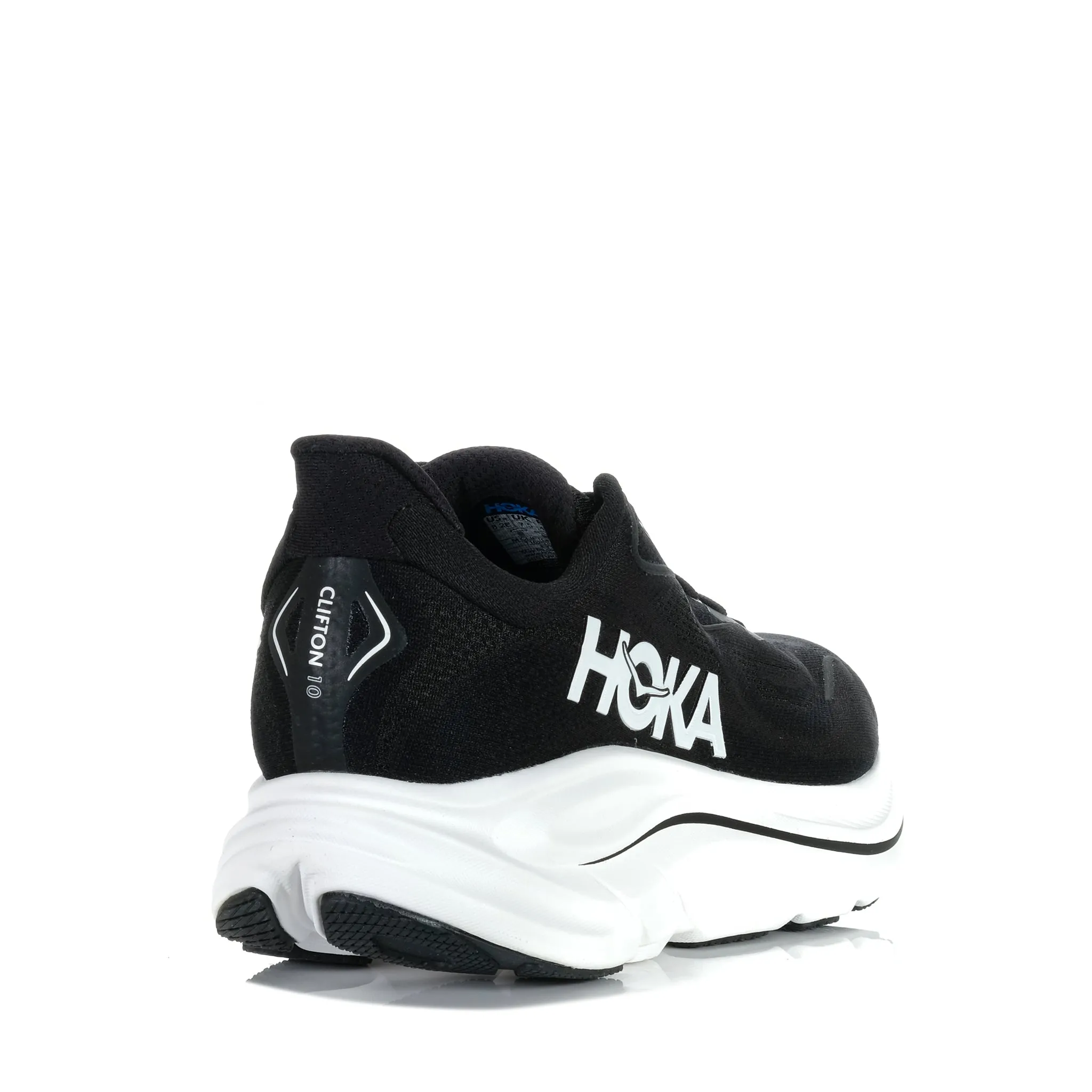 Hoka Clifton 10 Wide Black/White
