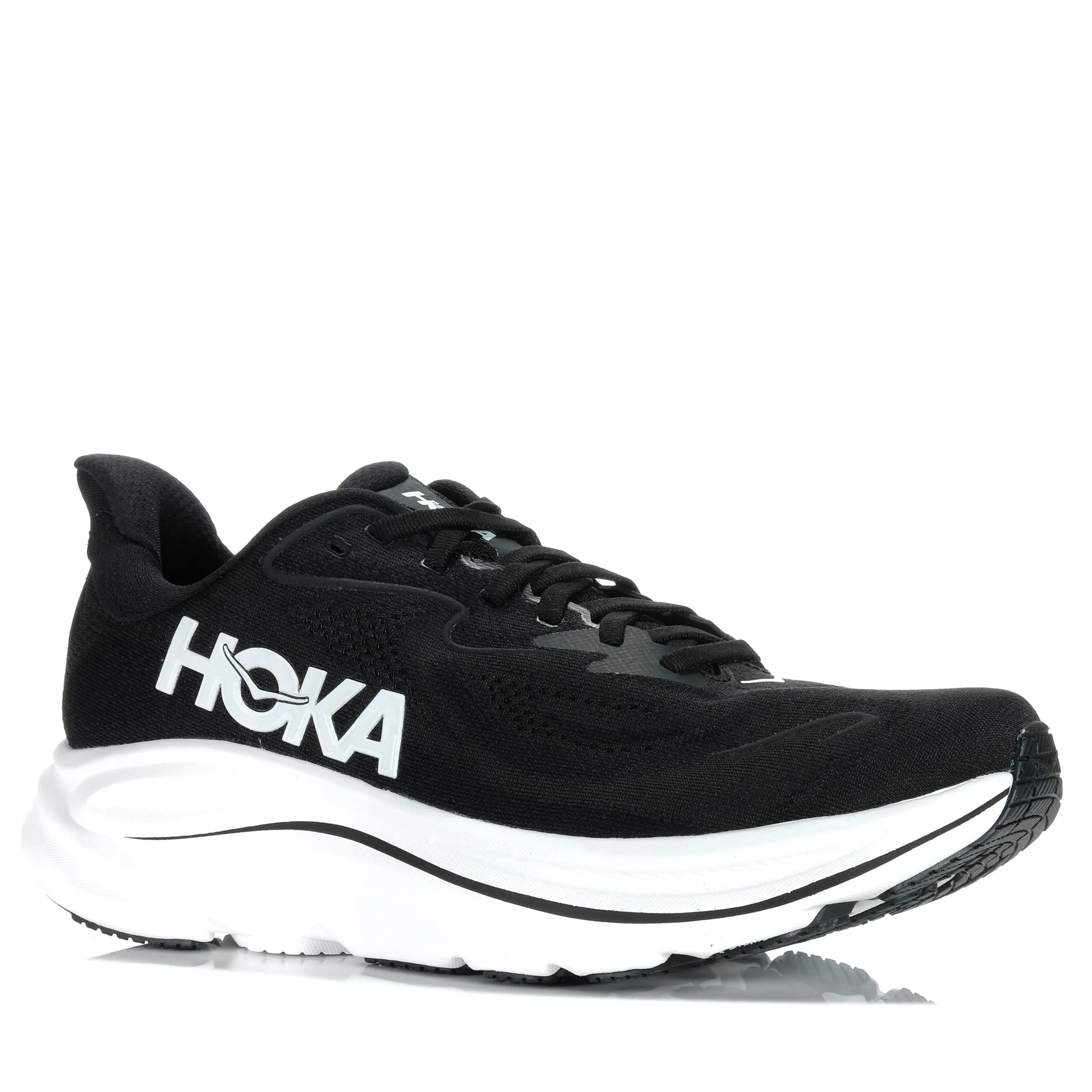 Hoka Clifton 10 Wide Black/White