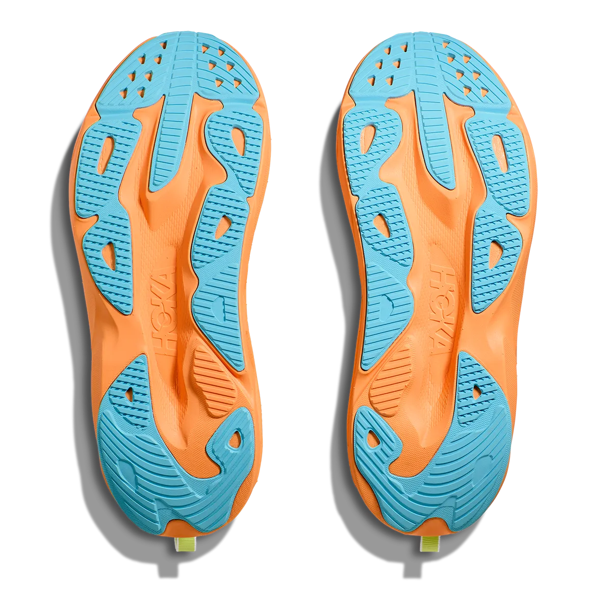 Hoka Skyflow - Frost - Solar Flare