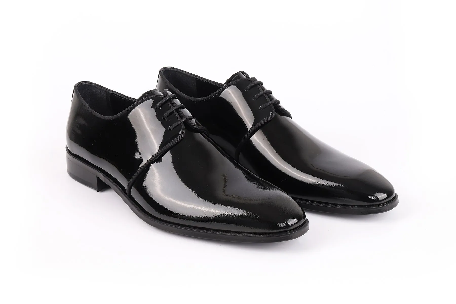 Irving Patent Leather Derby Shoes