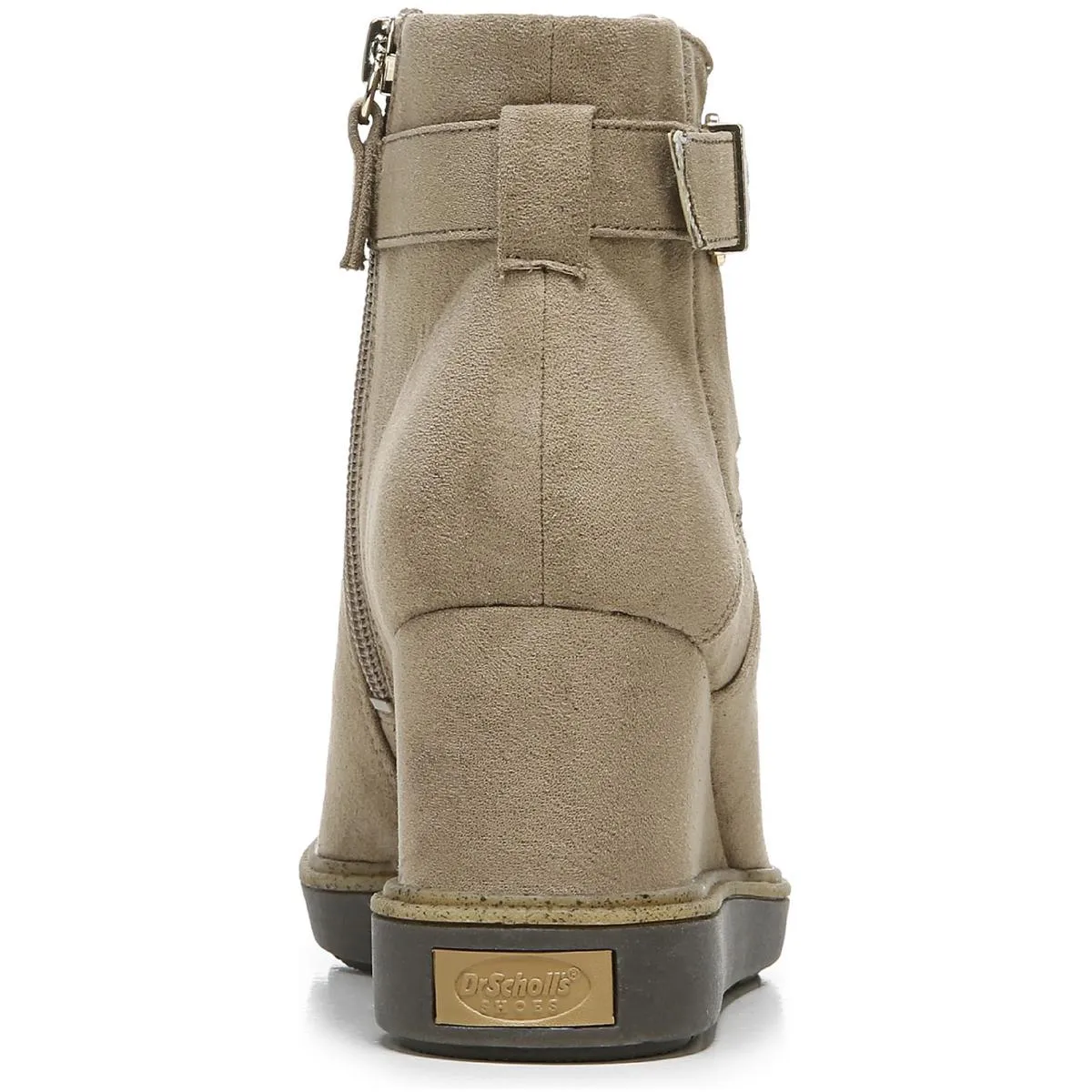 Jacinda Womens Zipper Buckle Ankle Boots