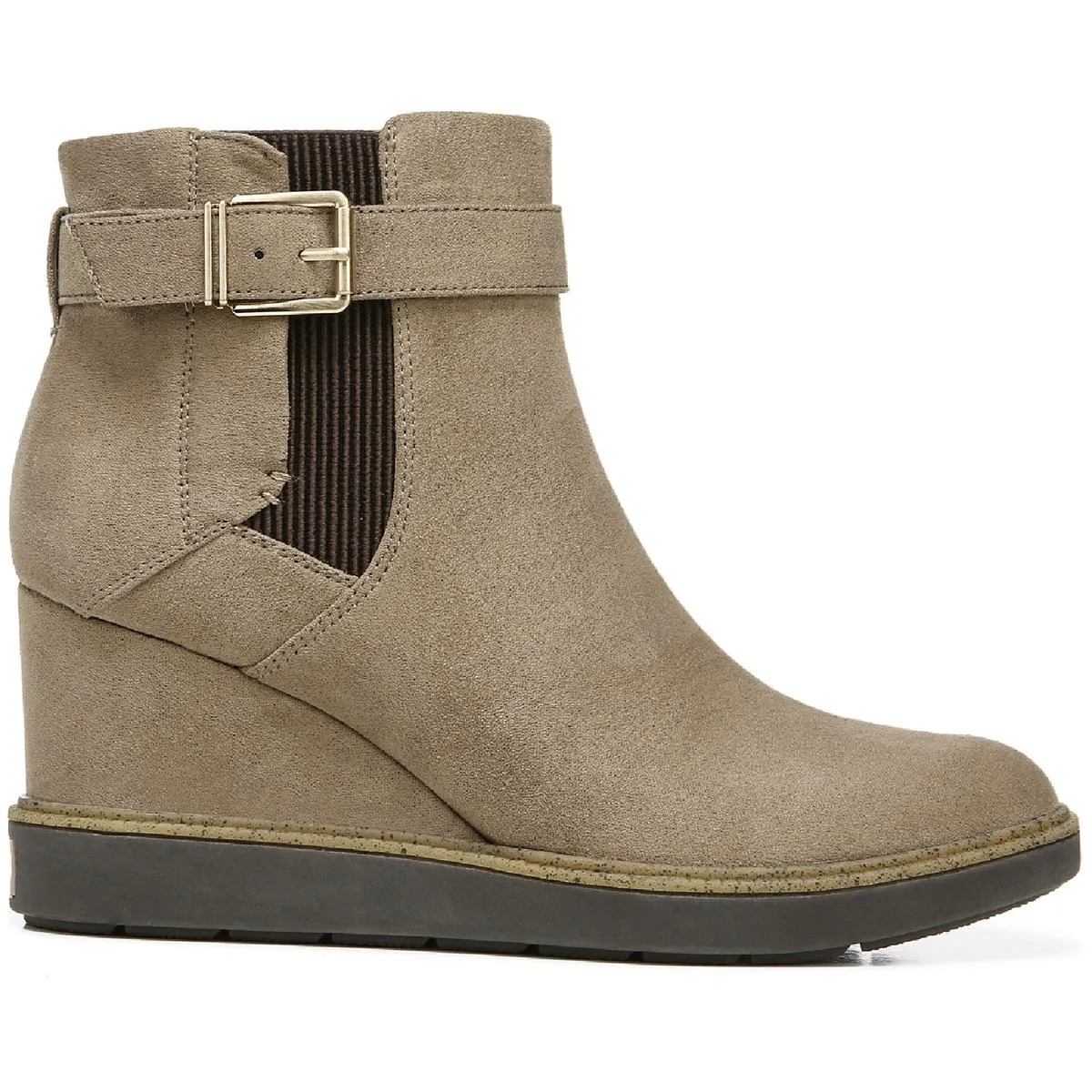 Jacinda Womens Zipper Buckle Ankle Boots