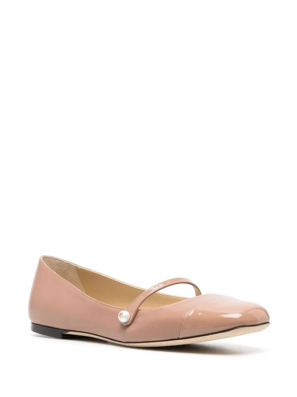Jimmy Choo Women's Flat Shoes Powder