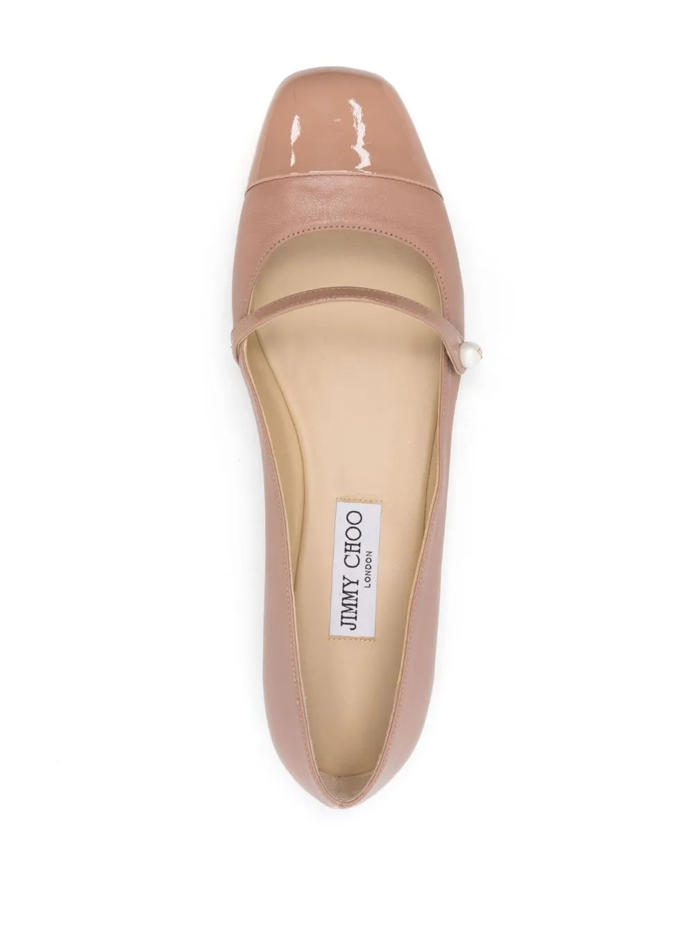 Jimmy Choo Women's Flat Shoes Powder