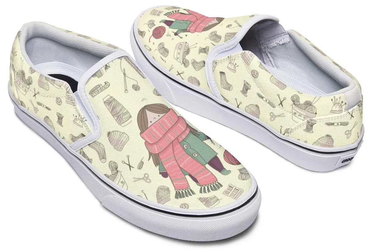 Knitter Slip-On Shoes