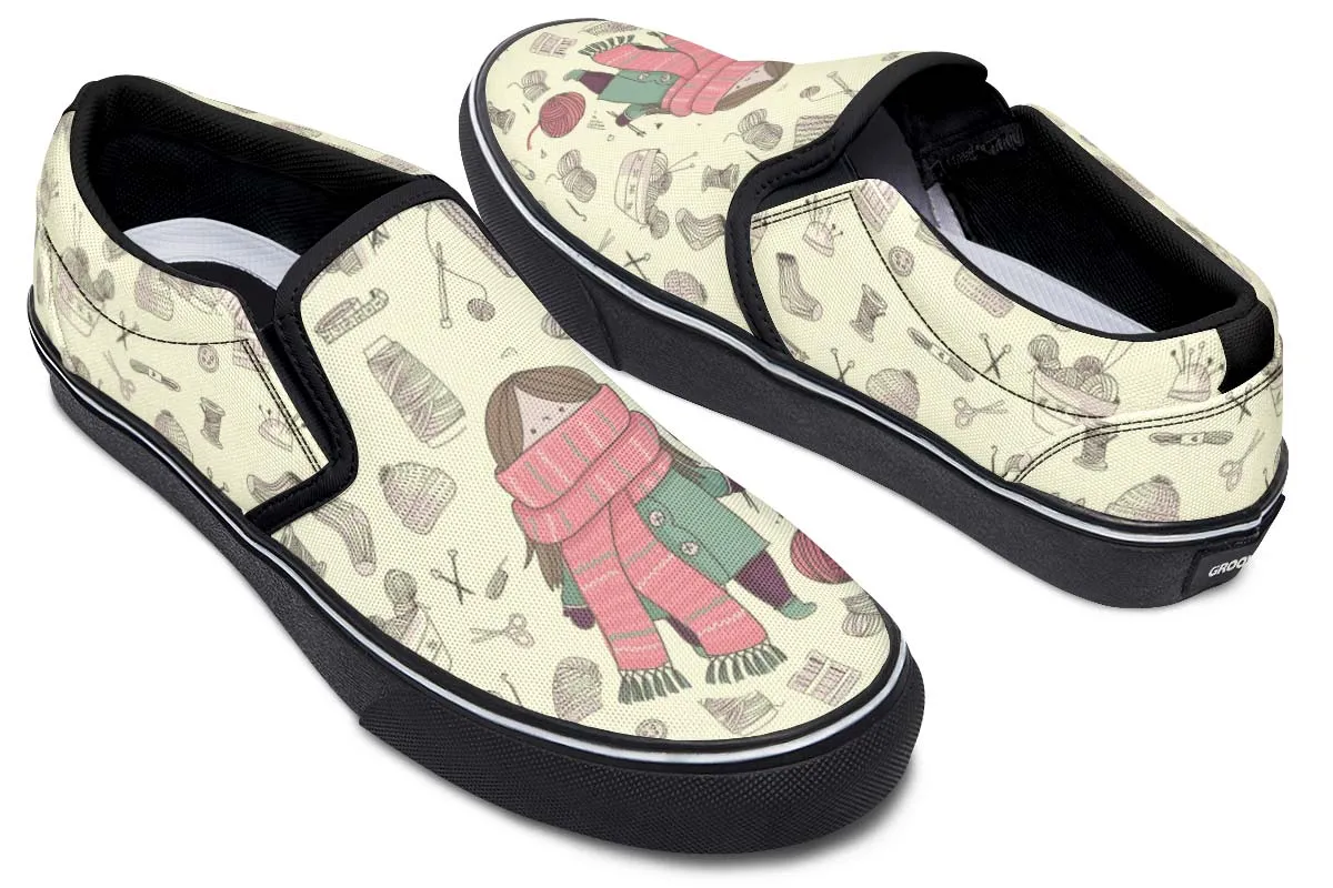 Knitter Slip-On Shoes