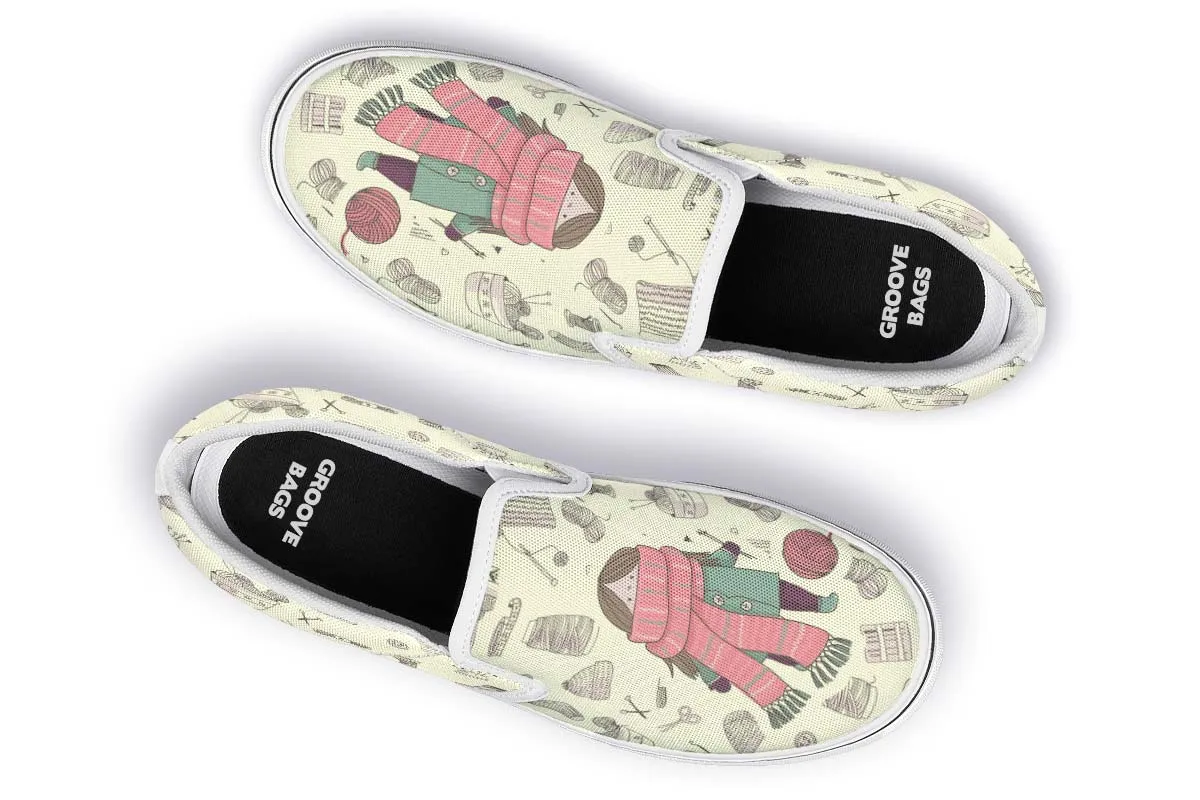 Knitter Slip-On Shoes