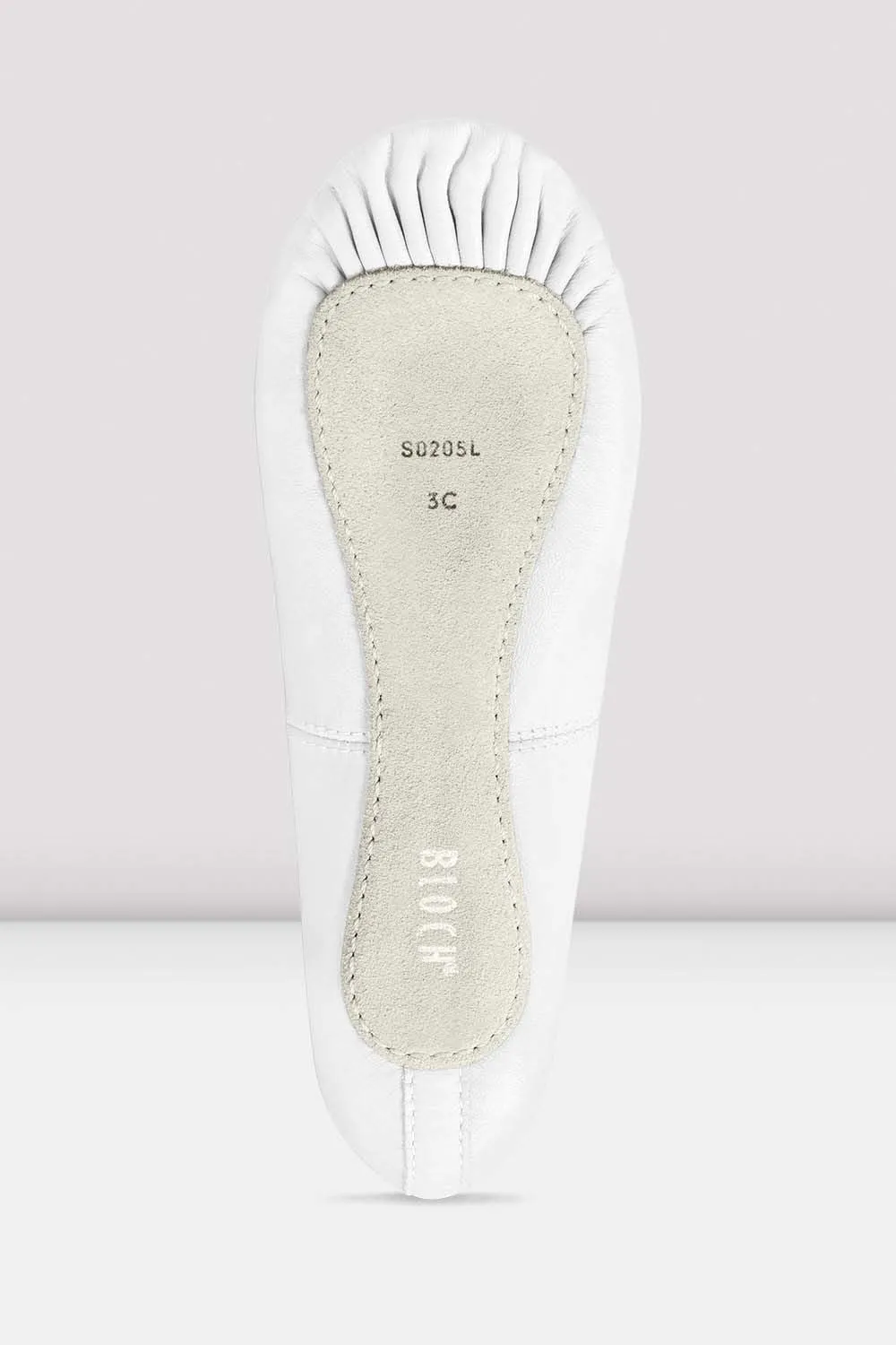 Ladies Dansoft Leather Ballet Shoes
