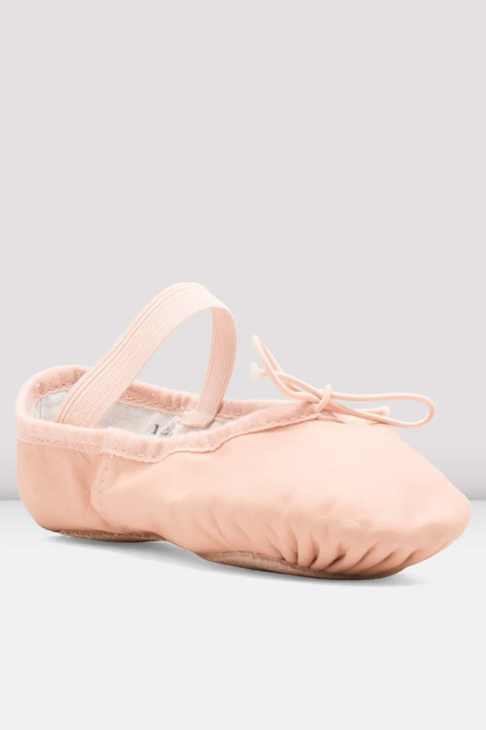 Ladies Dansoft Leather Ballet Shoes