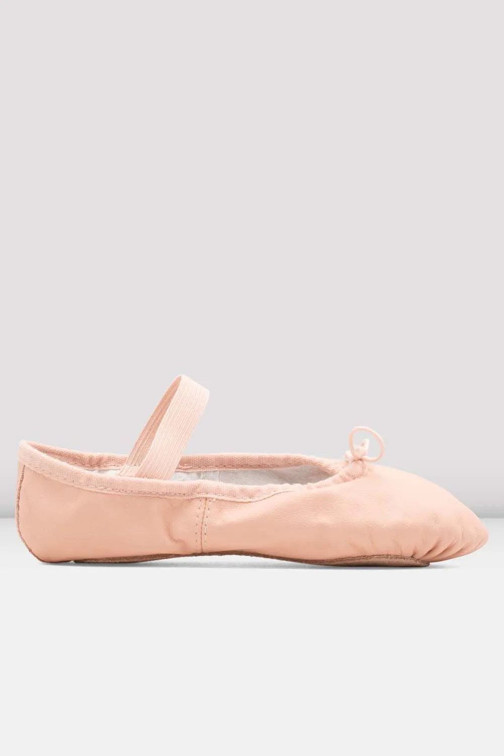 Ladies Dansoft Leather Ballet Shoes