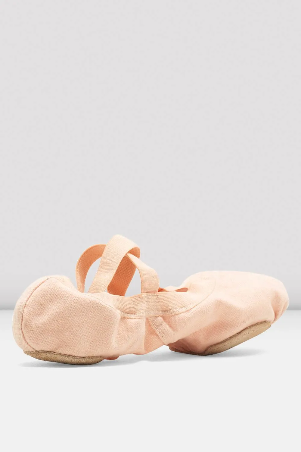 Ladies Pro Elastic Canvas Ballet Shoes