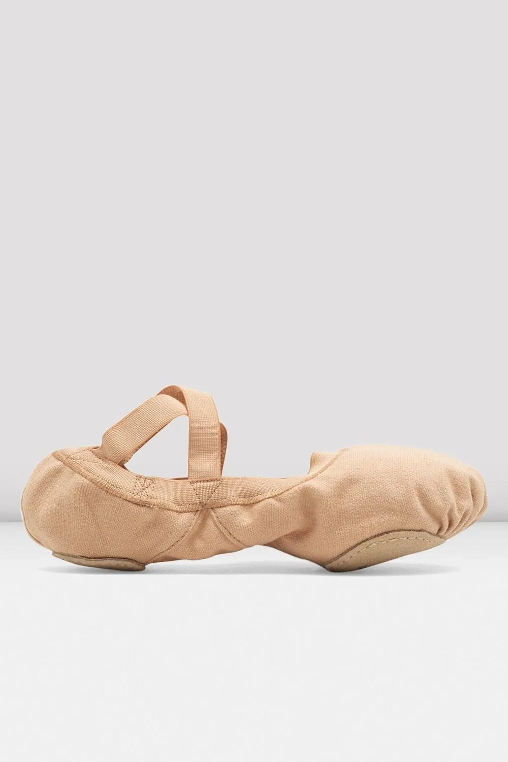 Ladies Pro Elastic Canvas Ballet Shoes