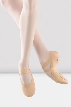 Ladies Pro Elastic Canvas Ballet Shoes