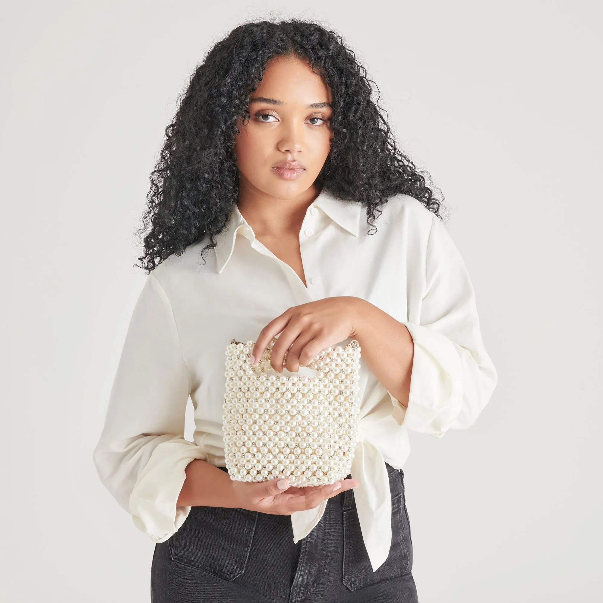 LISBET HANDBAG PEARL