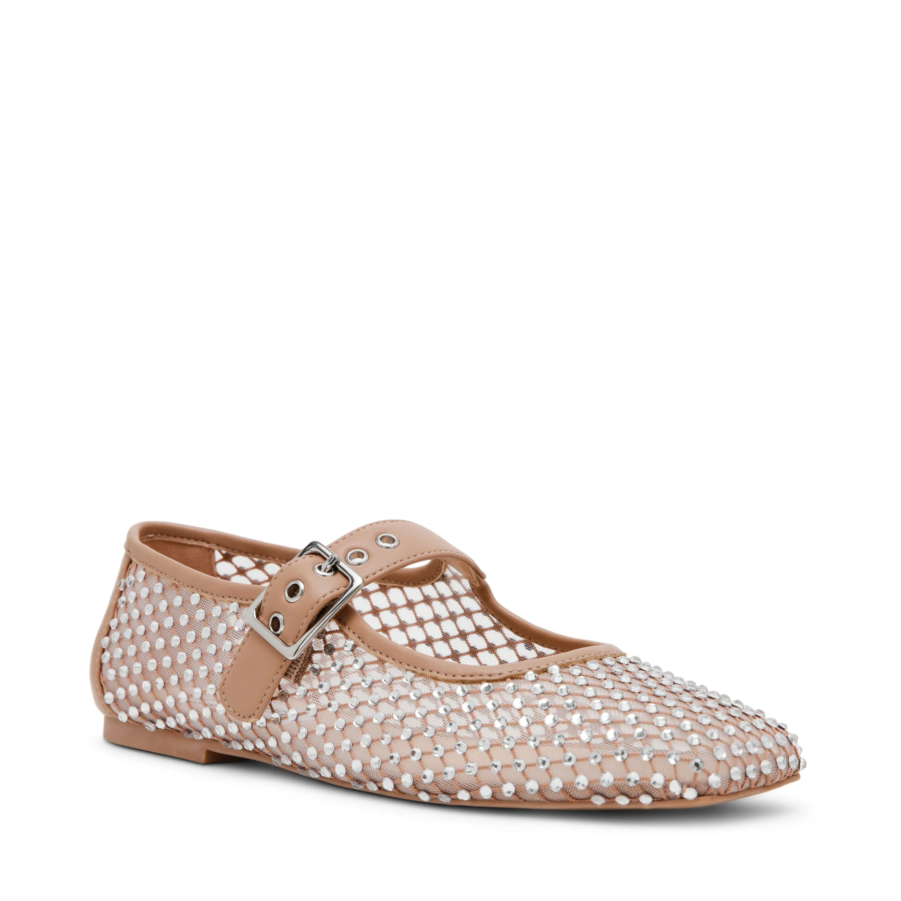 Marcela Flat Shoe TAN MESH