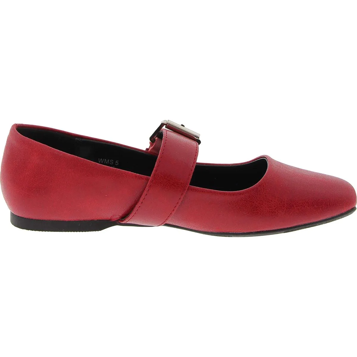 Mellie Womens Cushioned Footbed Round Toe Flat Shoes