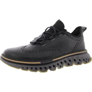 Mens Brogue Faux Leather Running & Training Shoes