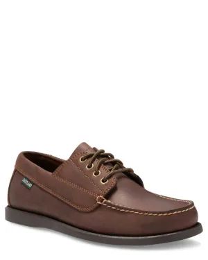 Men's Falmouth Boat Shoe In Bomber Brown