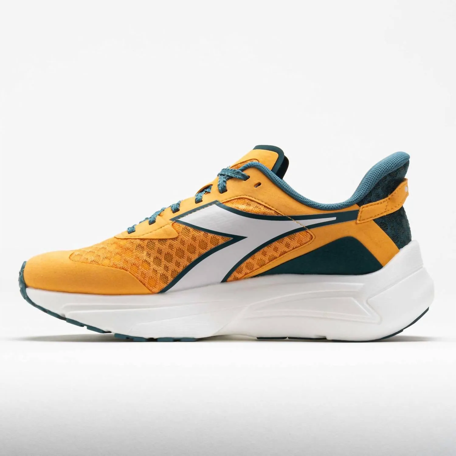 Men's Frequenza Running Shoes In Kumquat/meditterranea