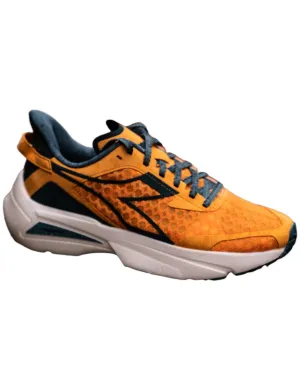 Men's Frequenza Running Shoes In Kumquat/meditterranea