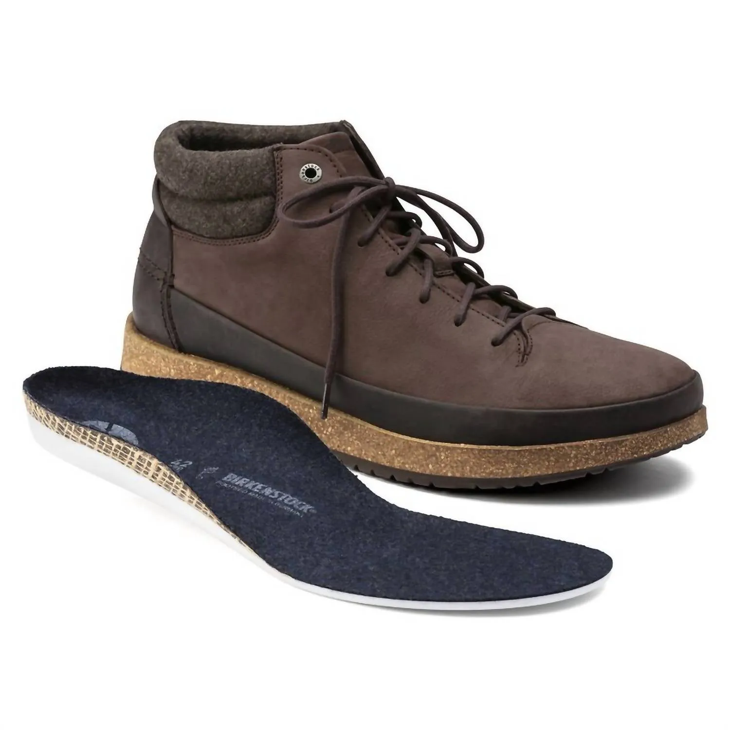 Men's Honnef High Shoes In Roast Nubuck