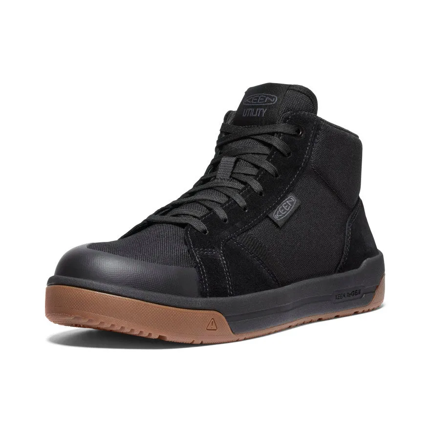 Men's Kenton Mid Work Shoe (Carbon Toe)  |  Black/Gum