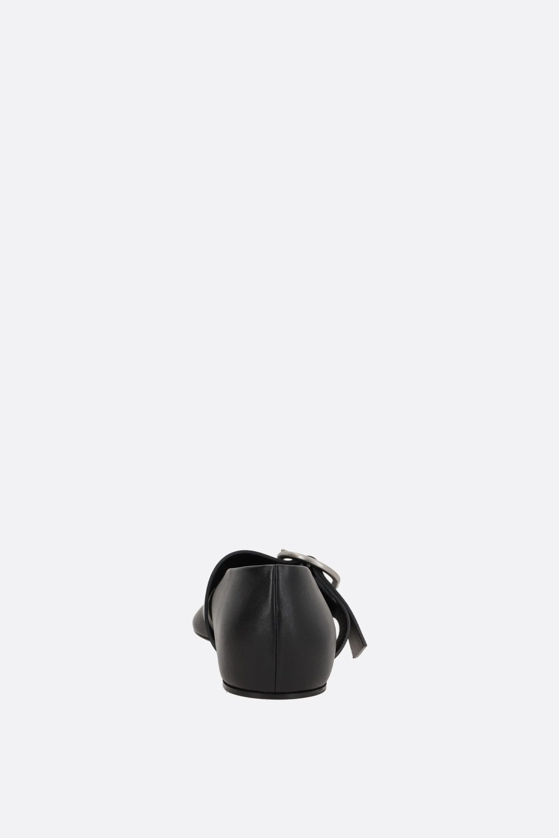 nappa ballerinas with Cannolo buckle