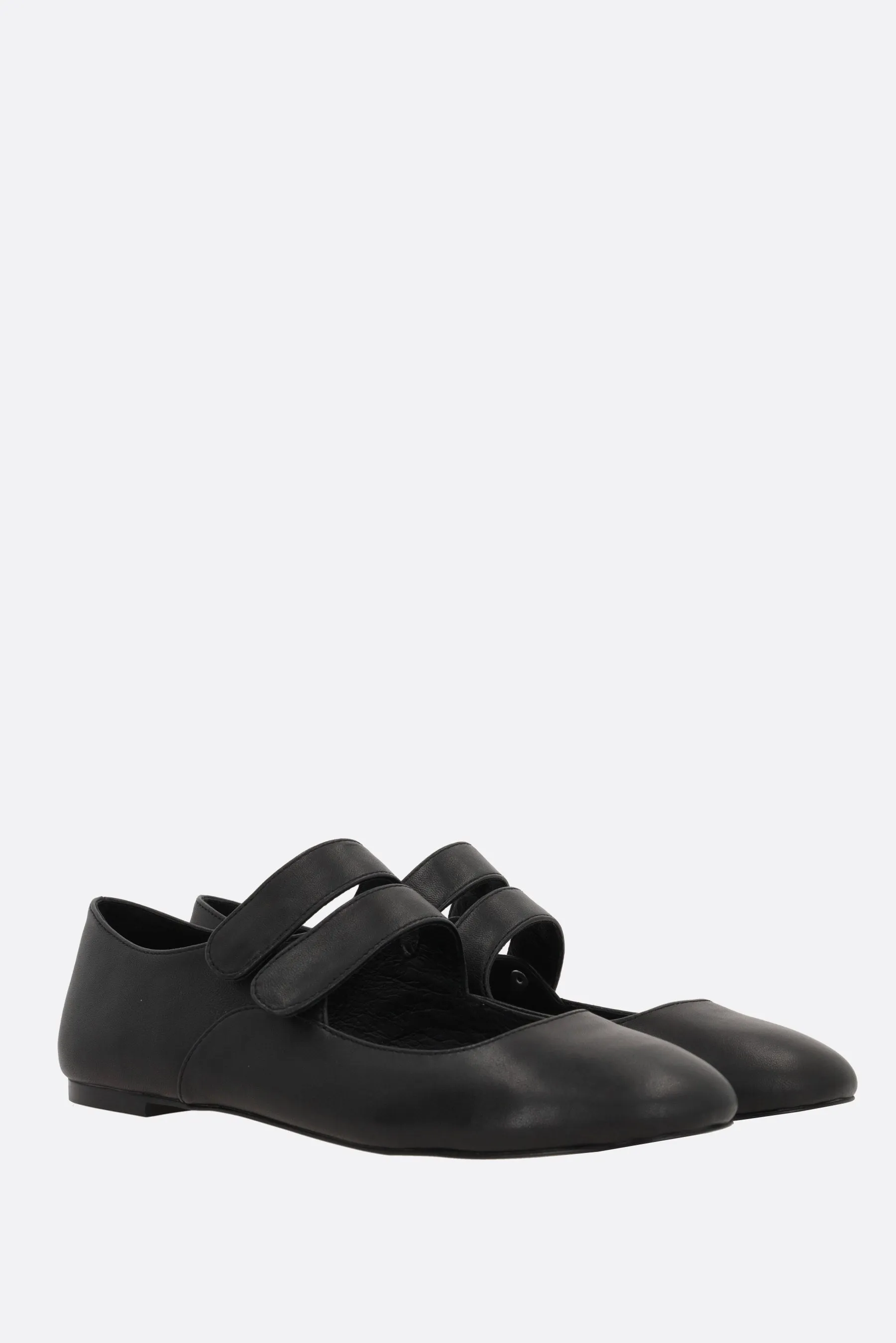 nappa mary-jane ballerinas with bow