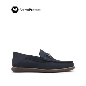 Nick Bit Men's Shoes - Navy Nubuck