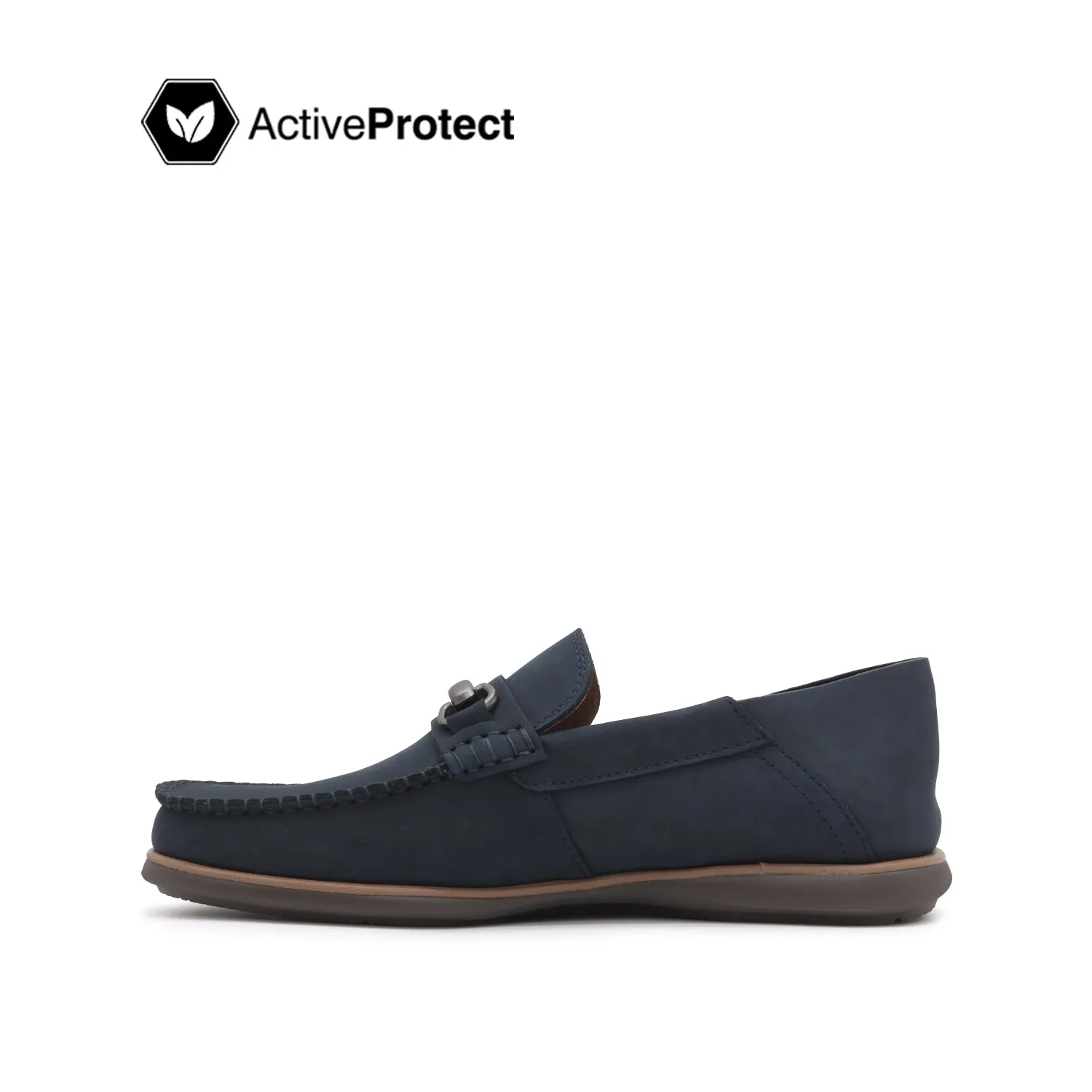 Nick Bit Men's Shoes - Navy Nubuck
