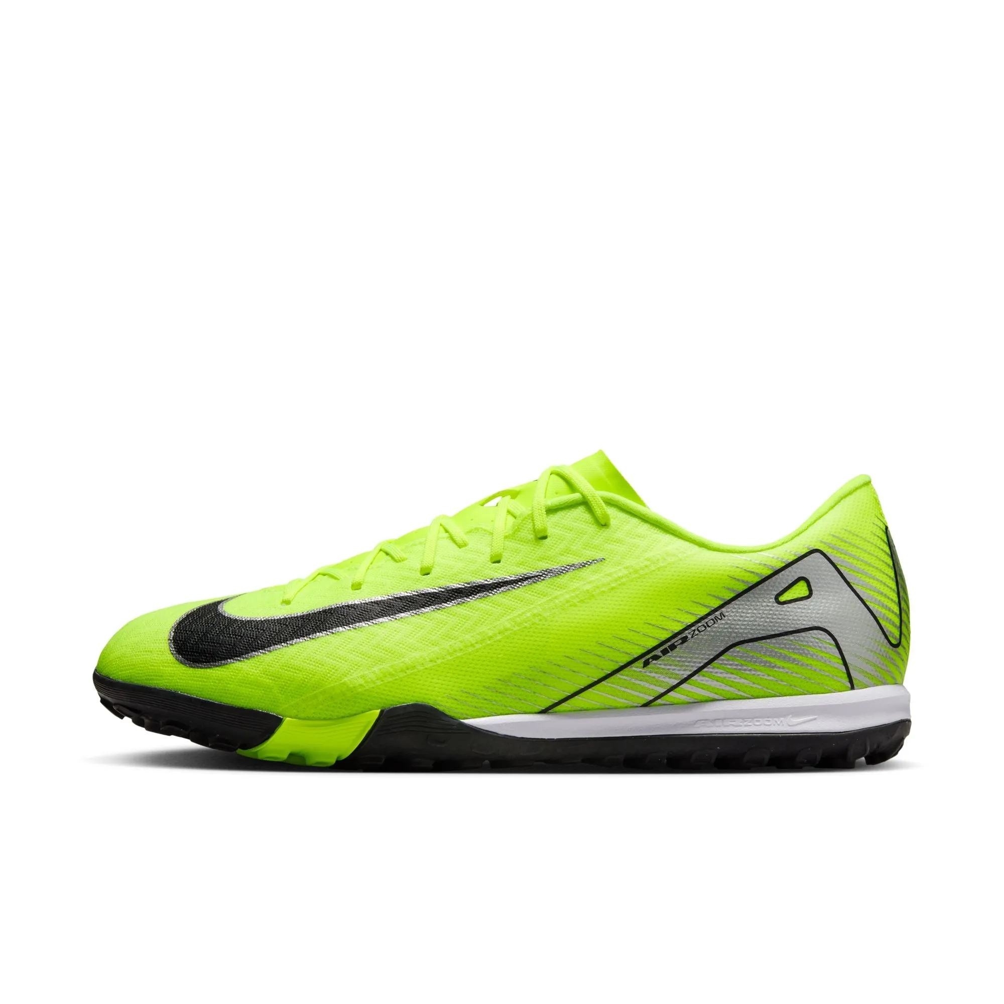Nike Zoom Mercurial Vapor 16 Academy TF Turf Soccer Shoes- Yellow/Volt/Black
