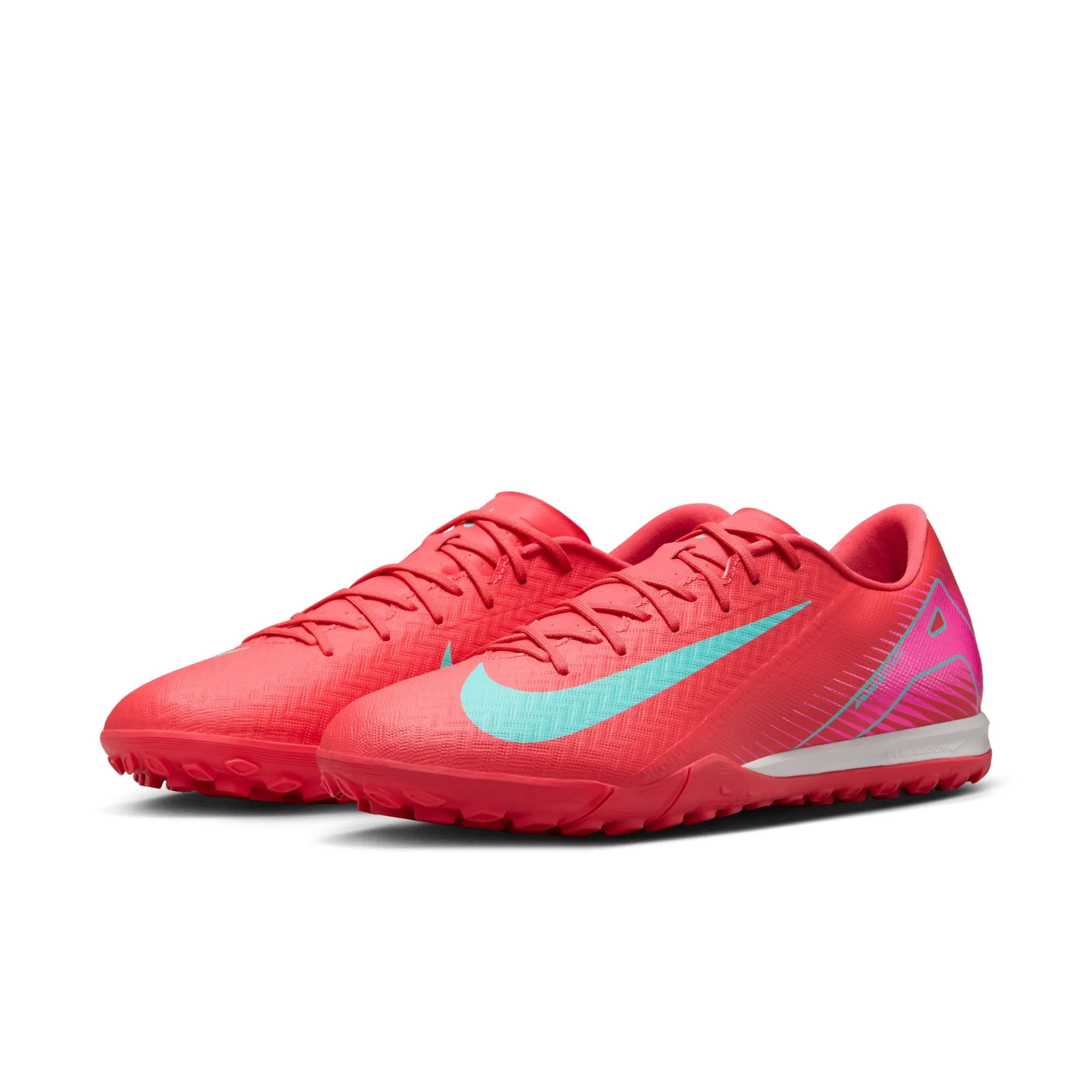 Nike Zoom Mercurial Vapor 16 Academy TF Turf\Soccer Shoes - Ember Glow/ Aurora Green