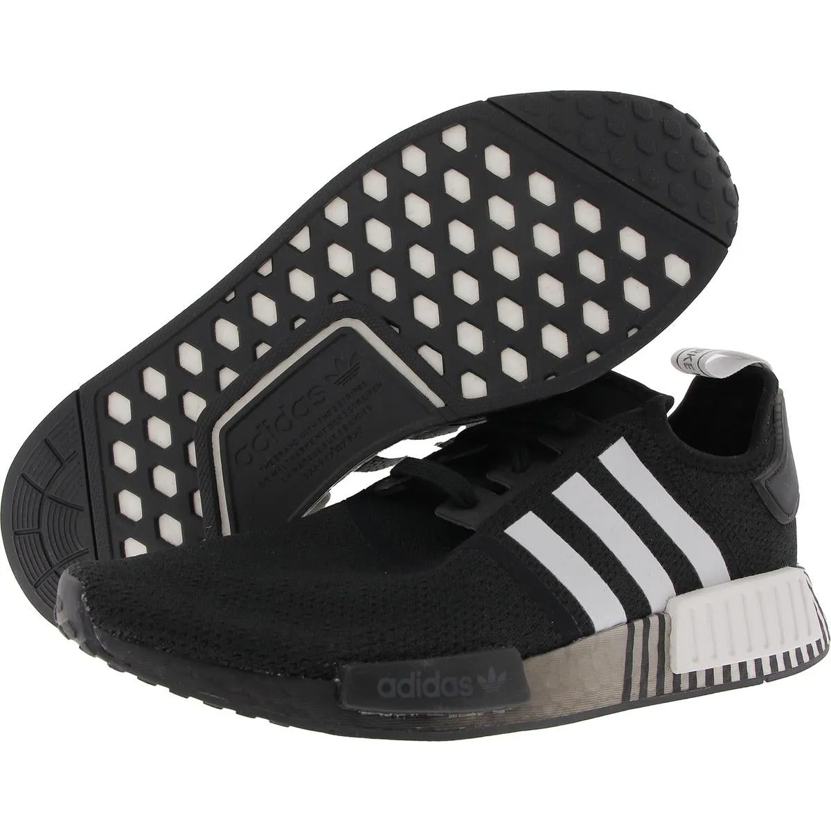 NMD_R1 Mens Lace-Up Knit Running & Training Shoes