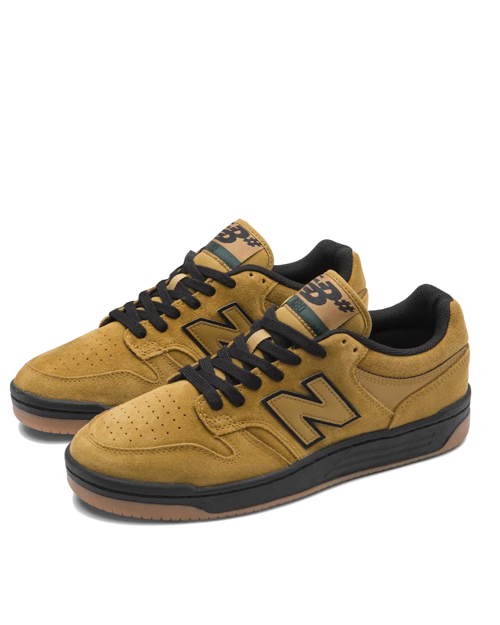 Numeric 480 Shoes in Tobacco & Black