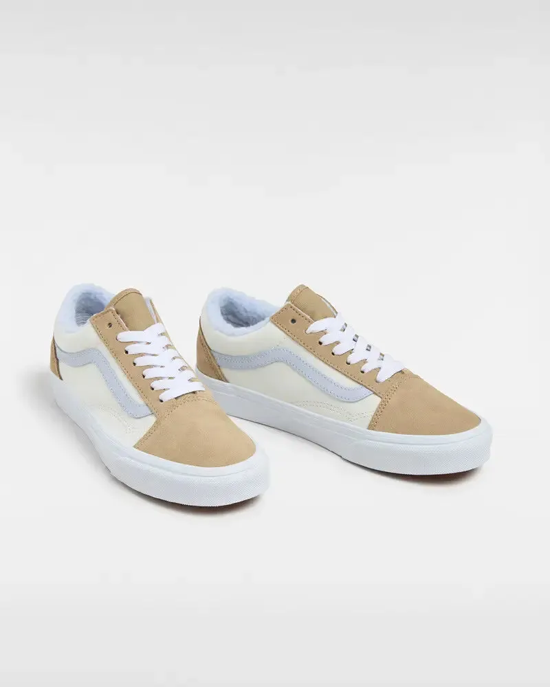 Old Skool Shoes in Cosy Multi & True White