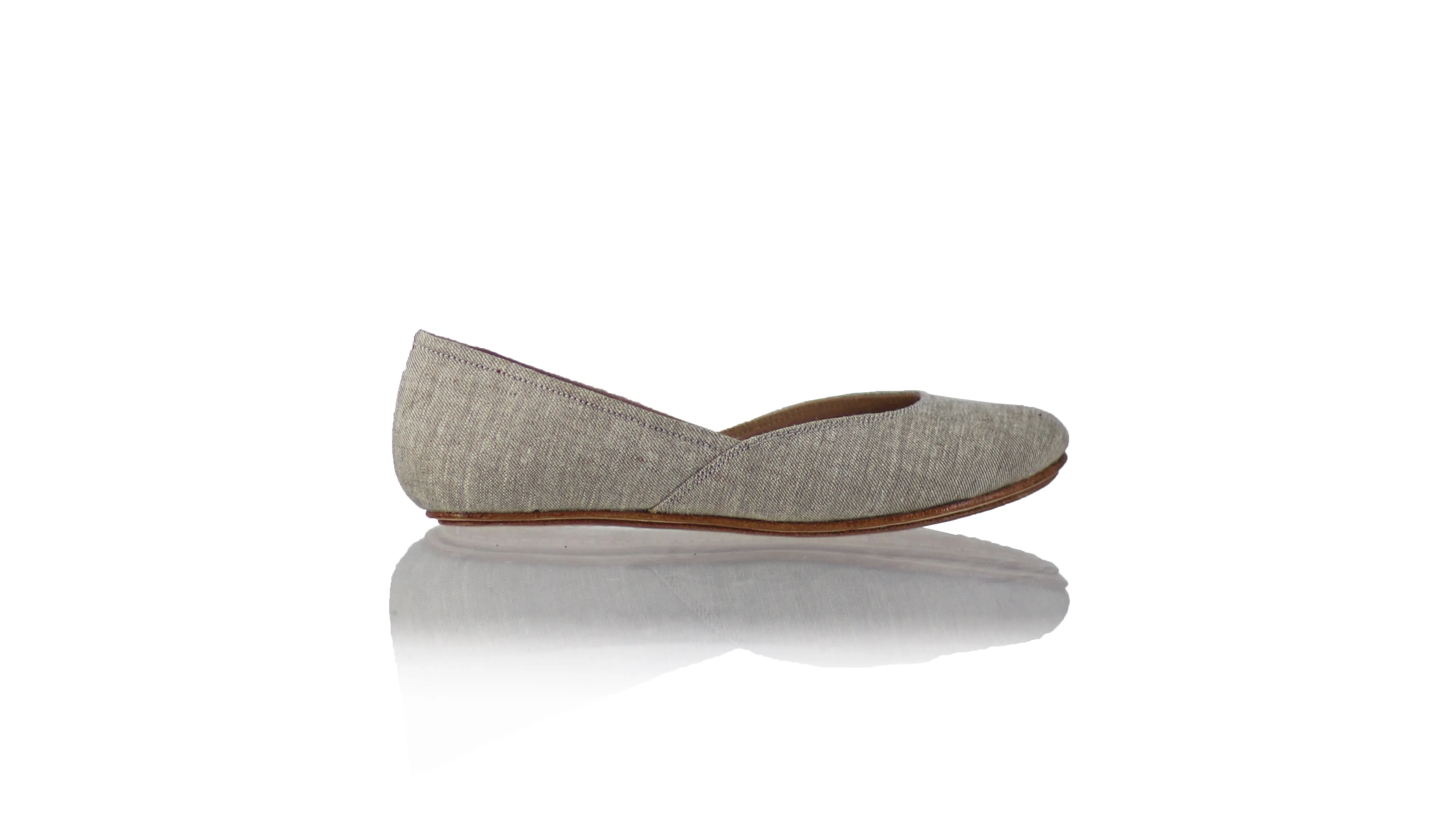 Punjab 5mm Ballet - Taupe  Linen