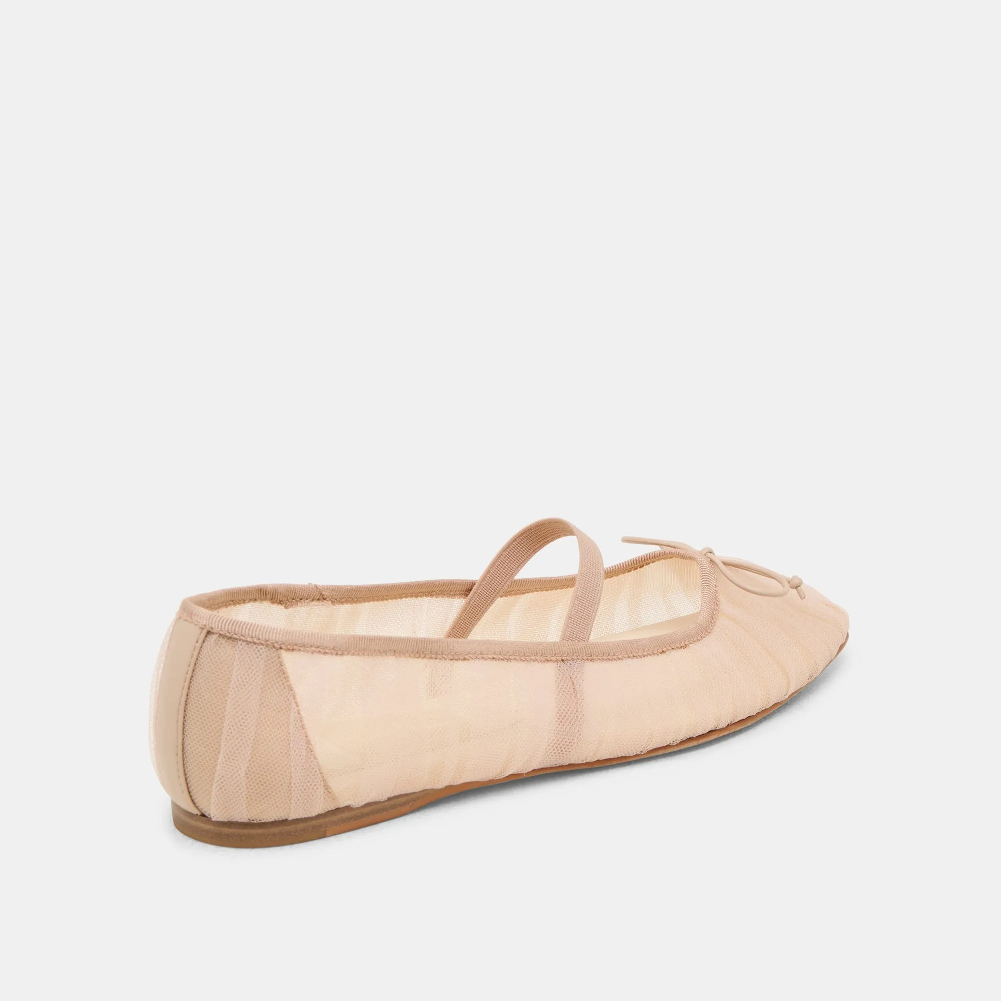 RAEVEN BALLET FLATS PRALINE TULLE