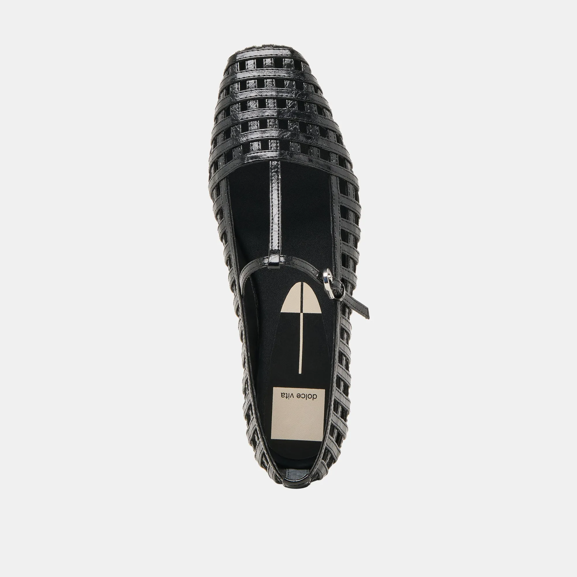 RAINS BALLET FLATS BLACK STELLA
