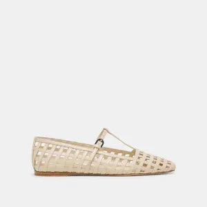RAINS BALLET FLATS IVORY STELLA