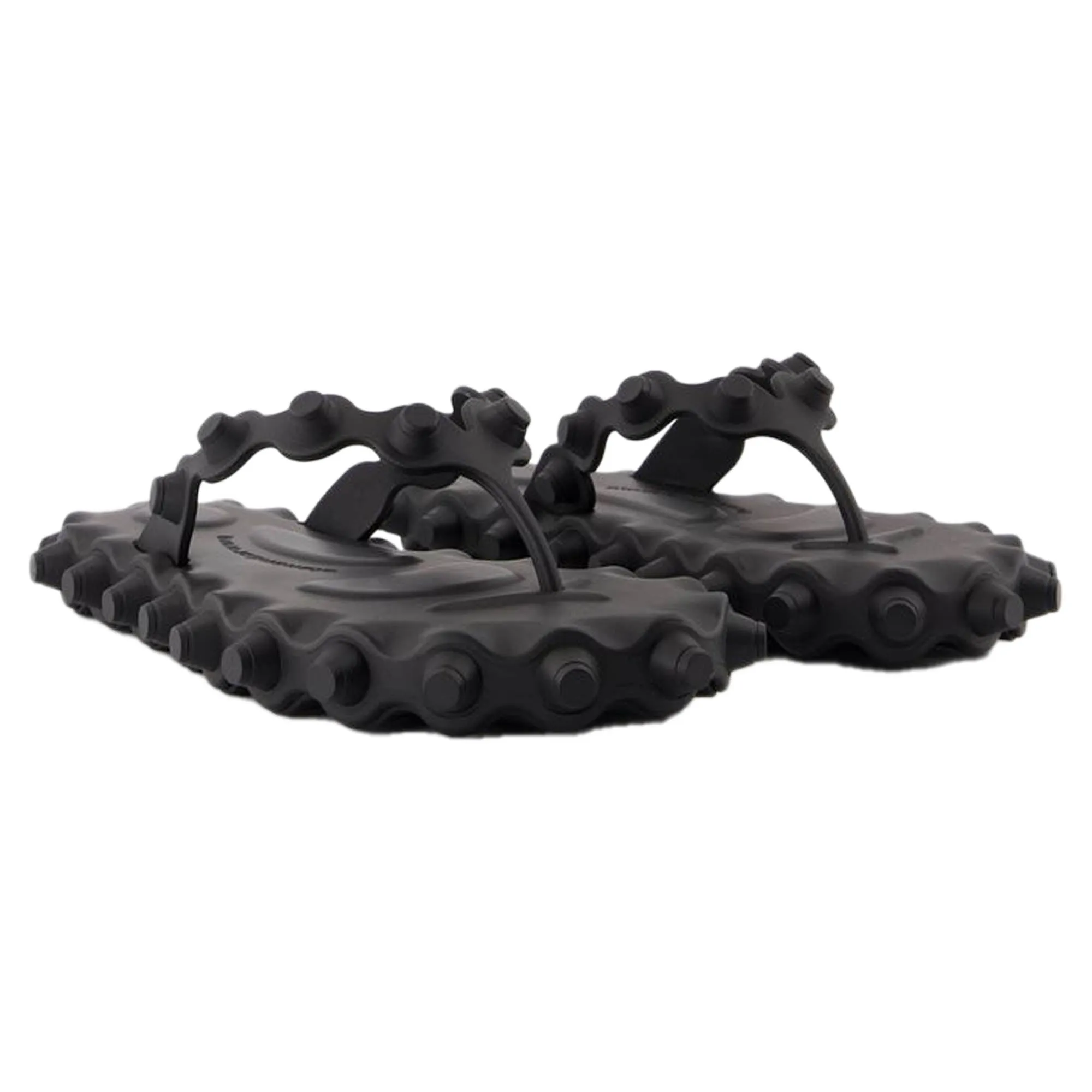 Rapture Flip Flop Flat Shoes - Alexander Wang - Acetate - Black