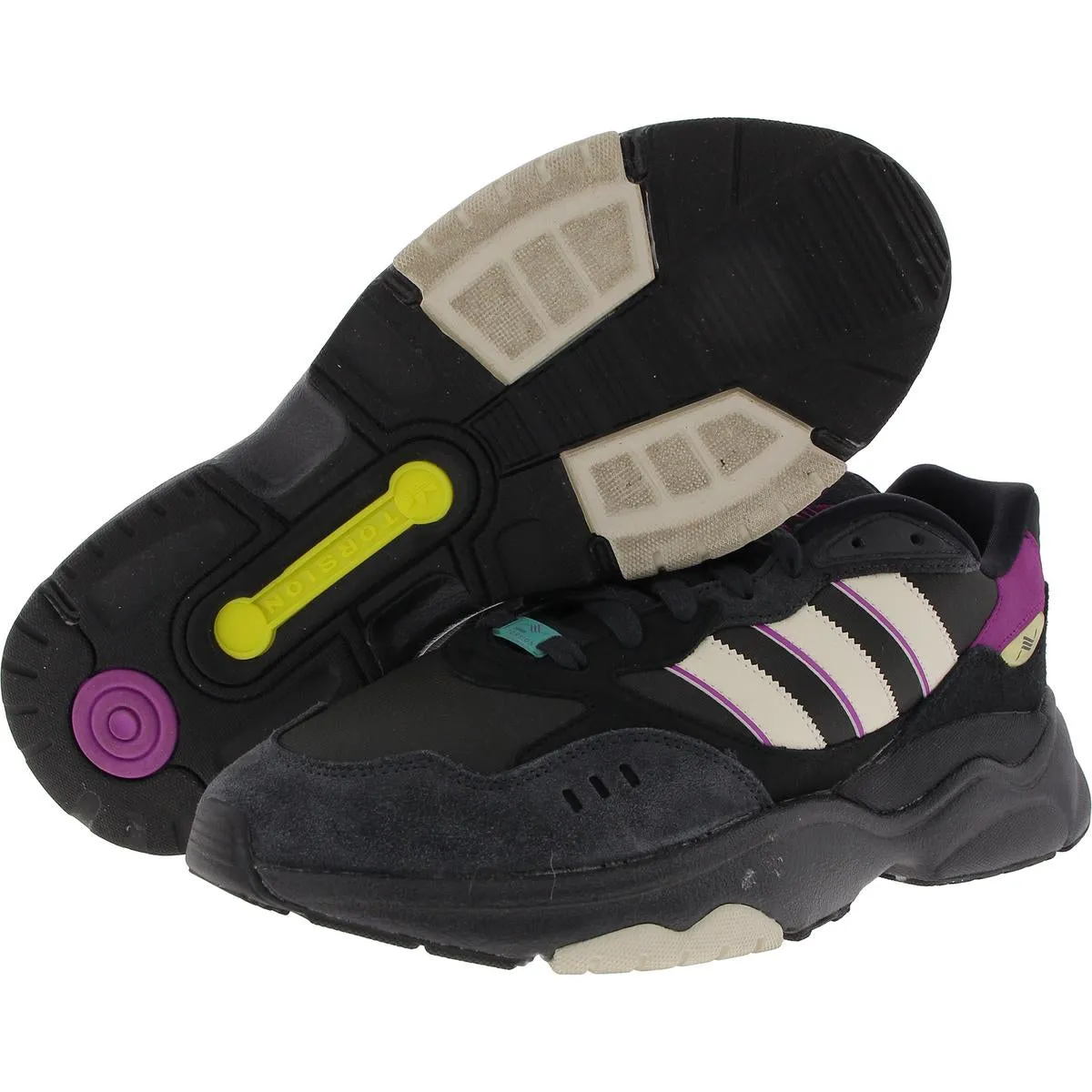 Retropy F90 Mens Lace-Up Knit Running & Training Shoes