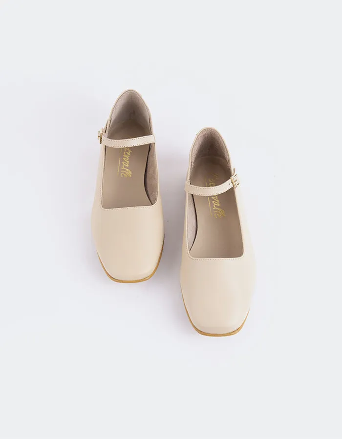 Reubena Nude Leather