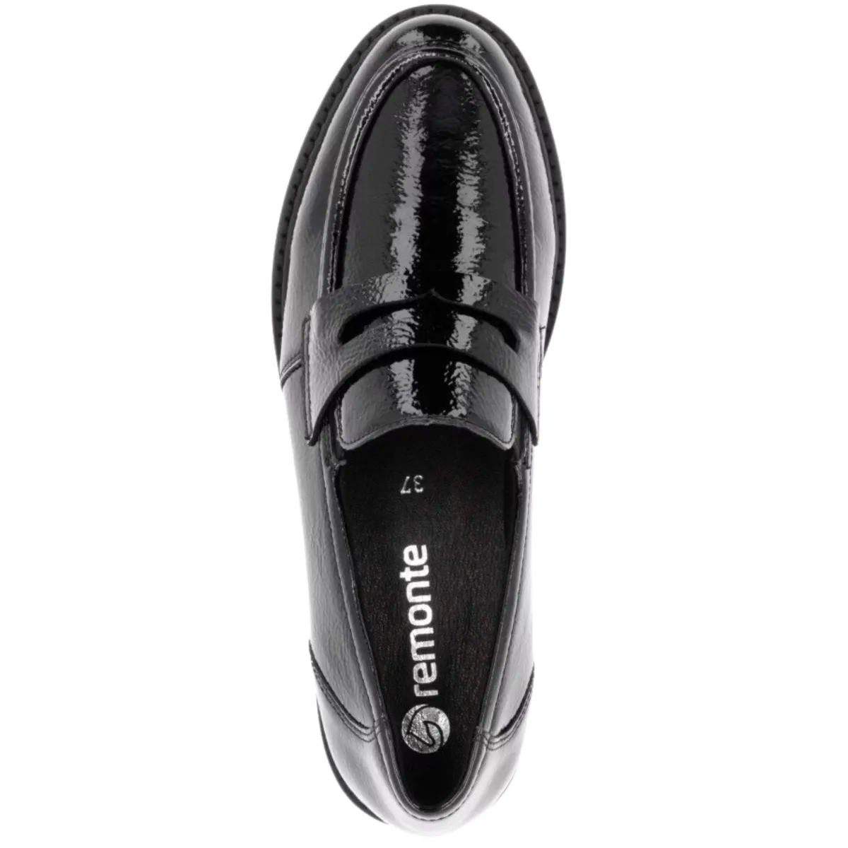 Rieker Women's D8602-00 Black Patent