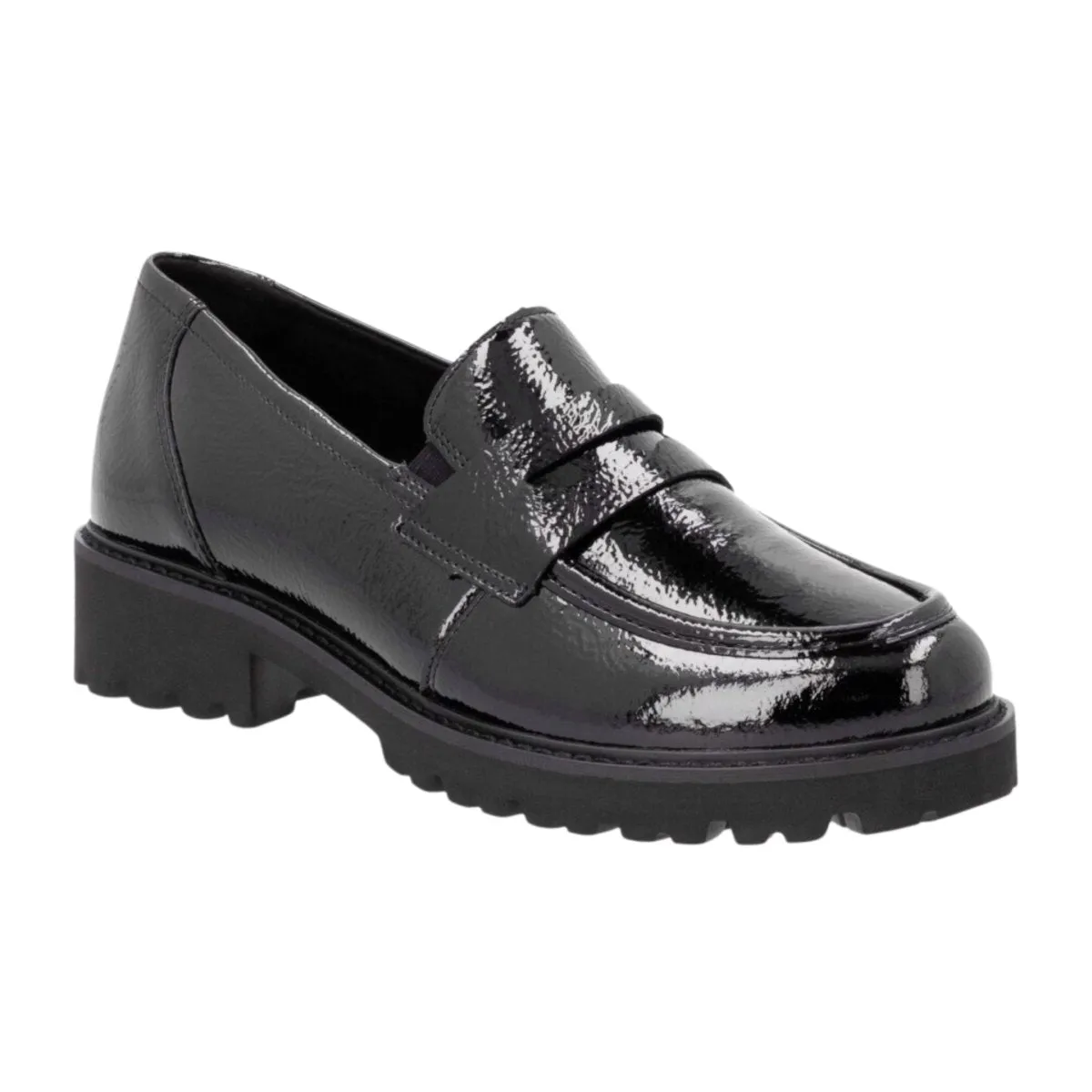 Rieker Women's D8602-00 Black Patent