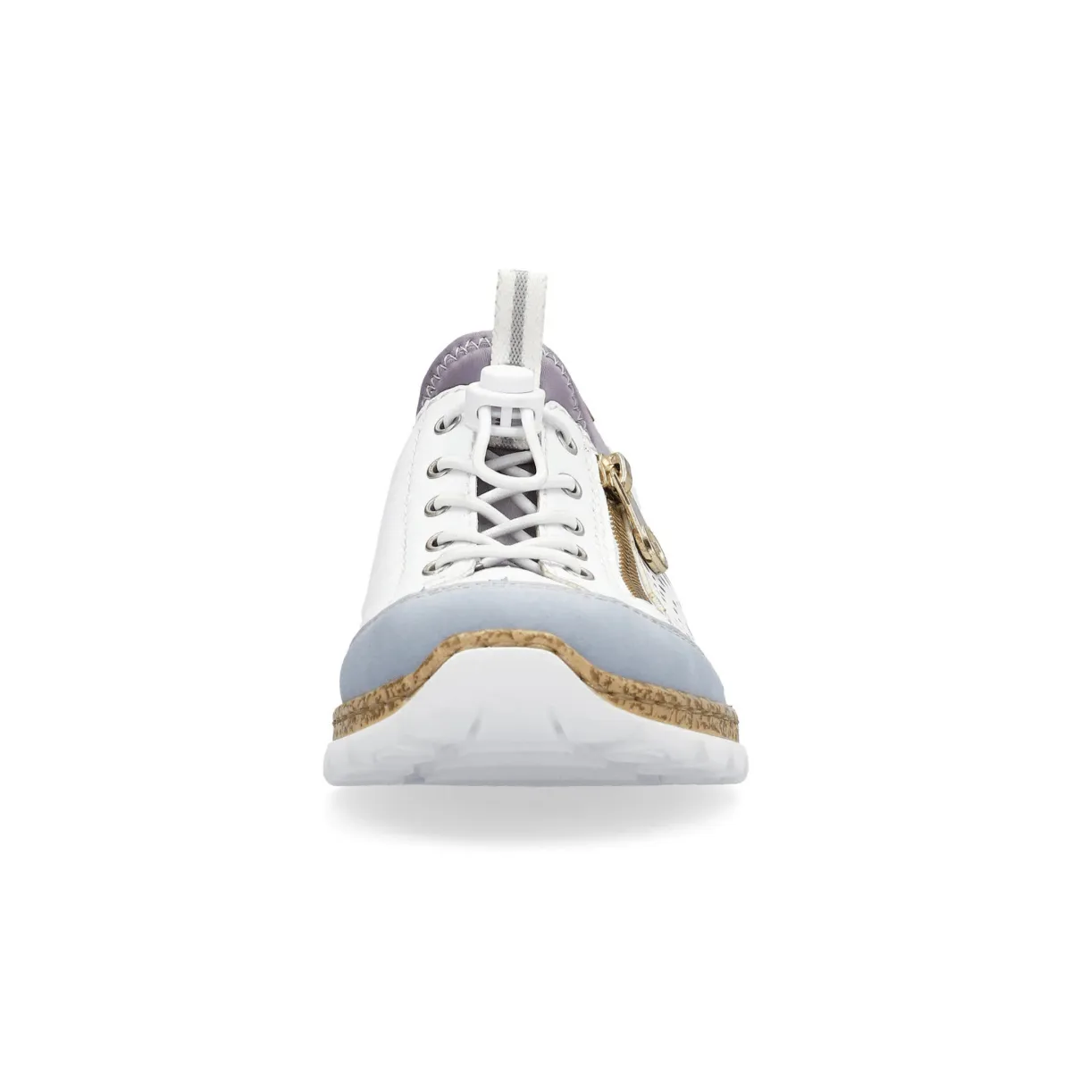 Rieker Women's N42K6-80 Nikita Aqua/White/Sun/Violet