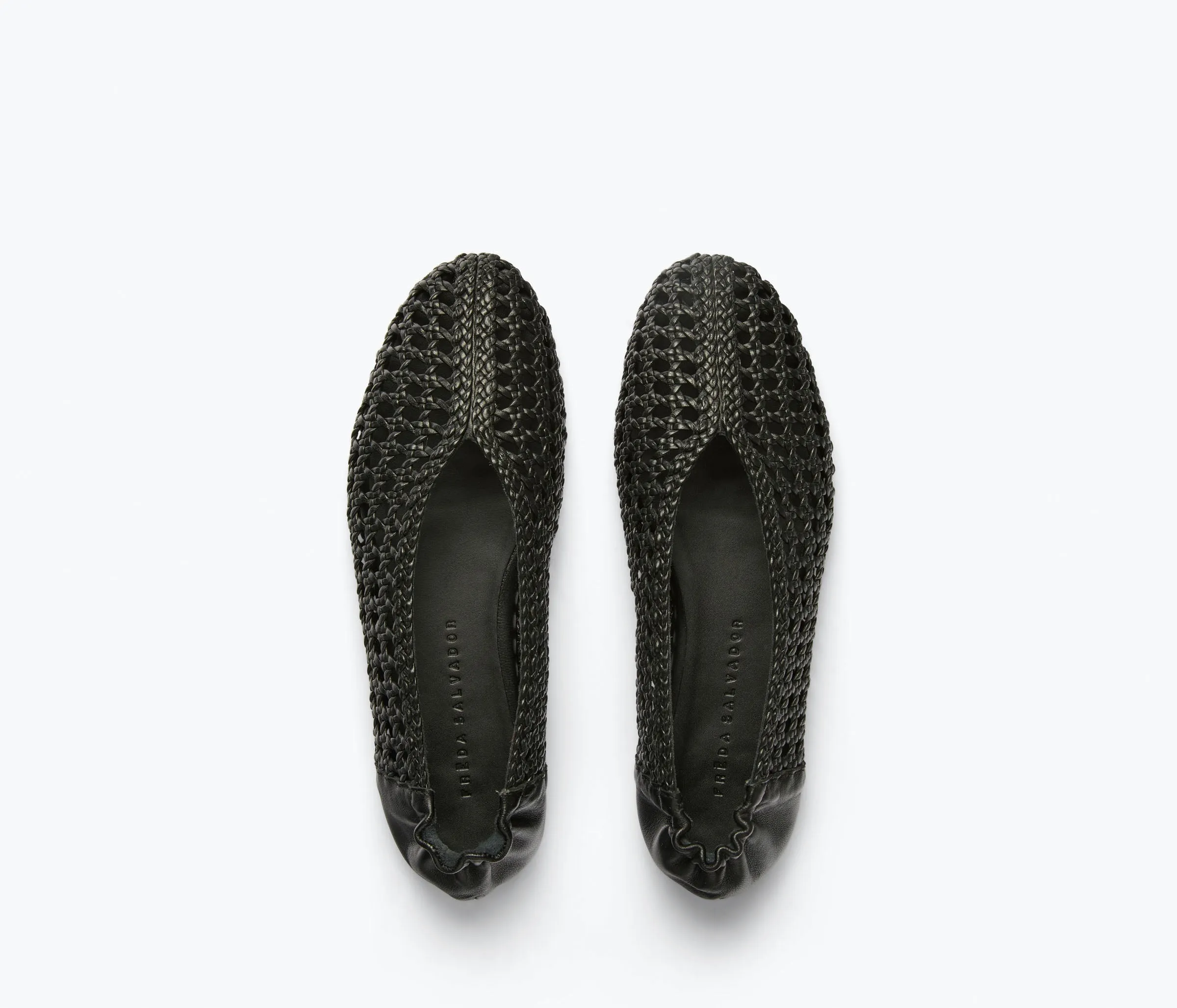 RILEY OPEN WEAVE BALLET FLAT