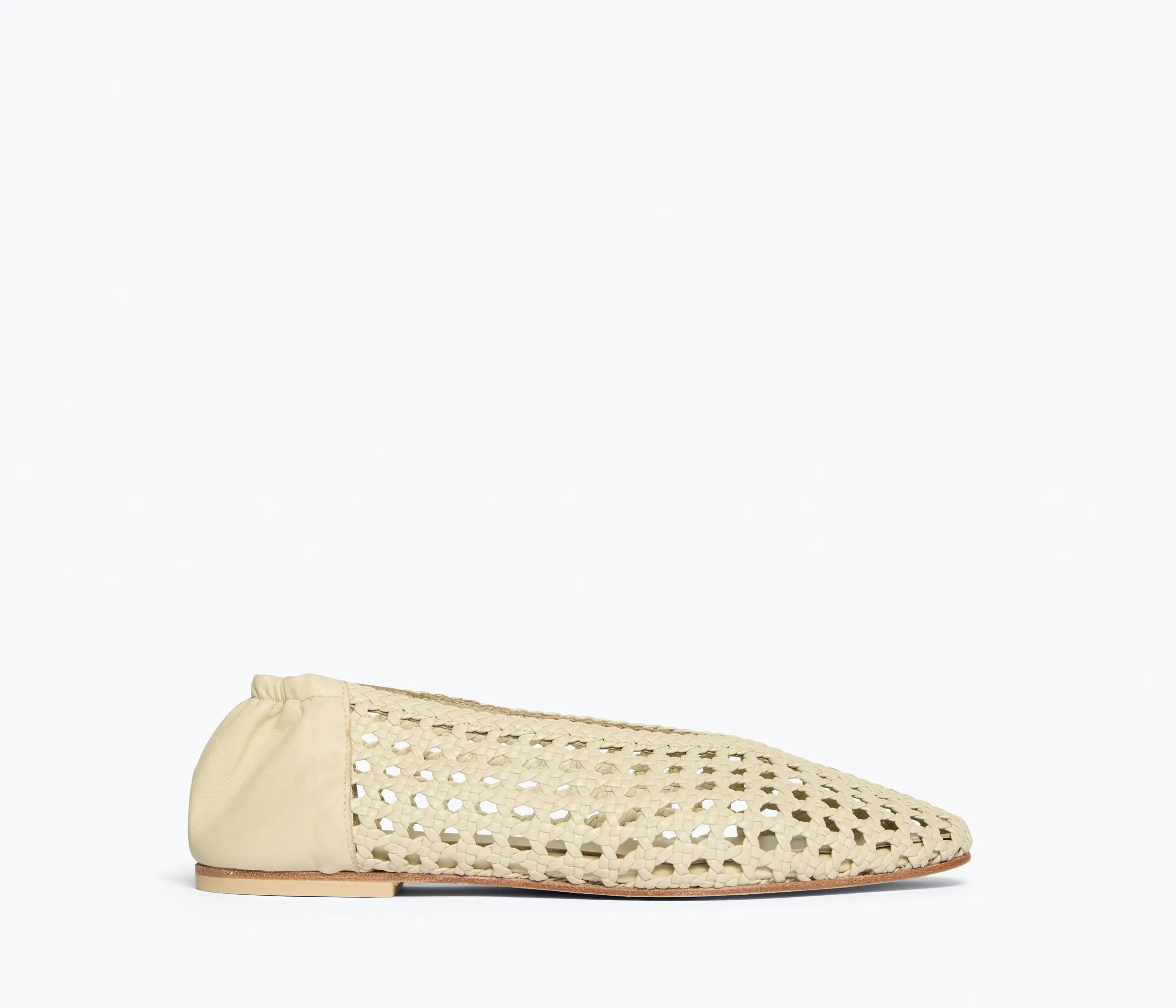 RILEY OPEN WEAVE BALLET FLAT